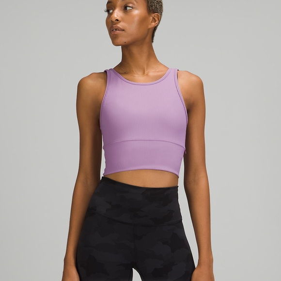 lululemon athletica Tops - Lululemon Power Pivot Tank Ribbed